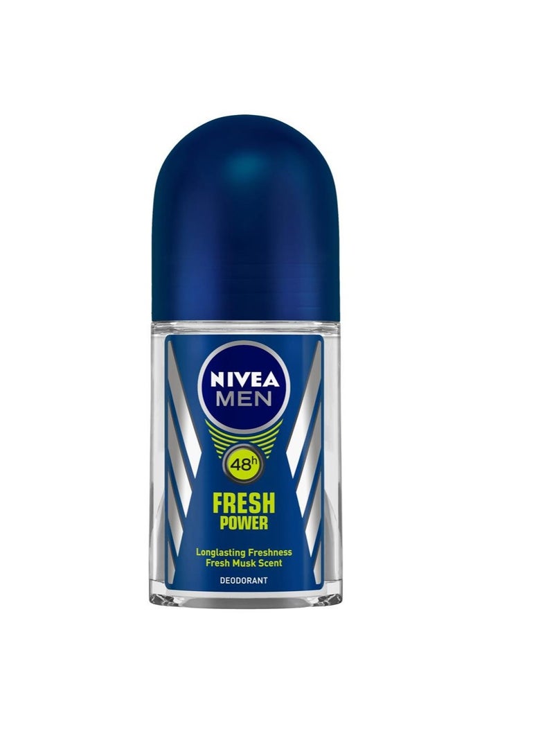 NIVEA MEN Deodorant Fresh Power, 50Ml *2 - Image 2
